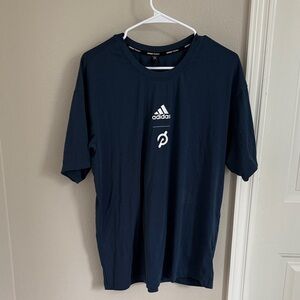Adidas Men's Navy Peloton Short Sleeve Shirt